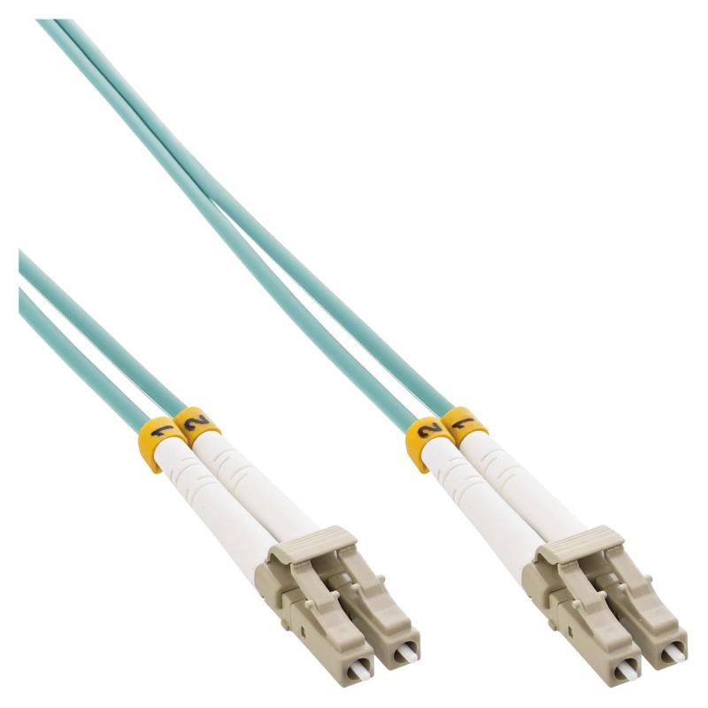 LWL Patchkabel LC/LC OM3 – Multimode Duplex, halogenfrei